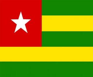 yapboz Togo bayrağı